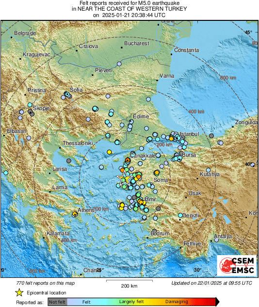 intensity map